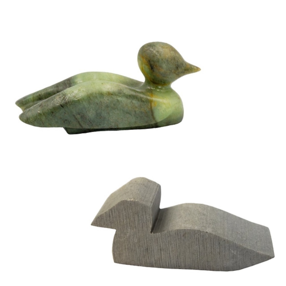 Soapstone Carving Kit - Loon Rubble Road DIY CRAFT GIFT valentines - Picture 2 of 6